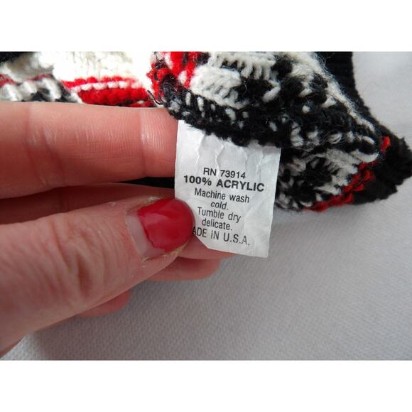 Alfred Dunner Sweater Small Knit Pull Over Grandma Core Nordic Fair Isle Ski Vtg - Picture 9 of 12